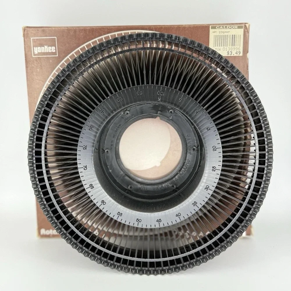 VTG Yankee Rotary Slide‎ Tray 100 Slot 2x2 Carousel Projector USA S-100B